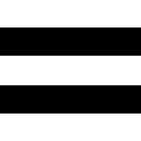 Simbolo di uguale nero